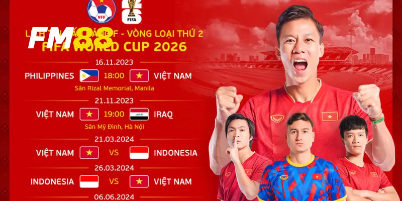 Những trận đấu gay cấn của vòng loại World Cup 2026