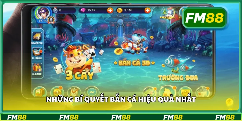 Những bí quyết bắn cá hiệu quả nhất