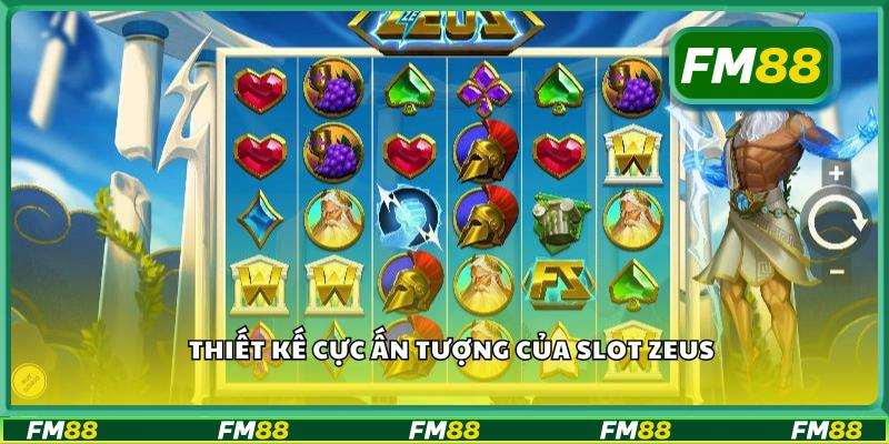 Thiết kế cực ấn tượng của slot zeus