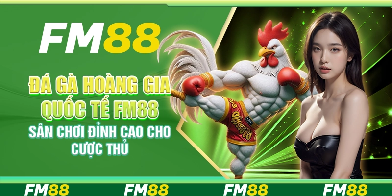 Đá Gà Hoàng Gia Quốc Tế FM88 – Sân Chơi Đỉnh Cao Cho Cược Thủ