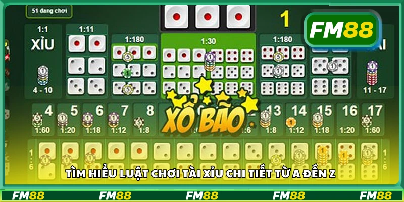 Luật chơi Tài Xỉu chi tiết từ A đến Z