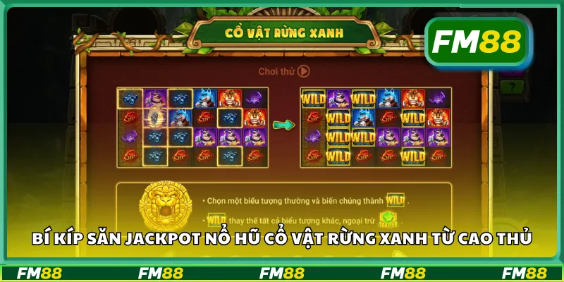 Bí kíp săn jackpot nổ hũ cổ vật rừng xanh từ cao thủ