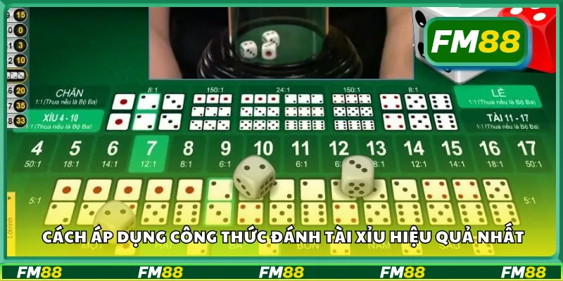 Cách áp dụng công thức đánh tài xỉu hiệu quả nhất