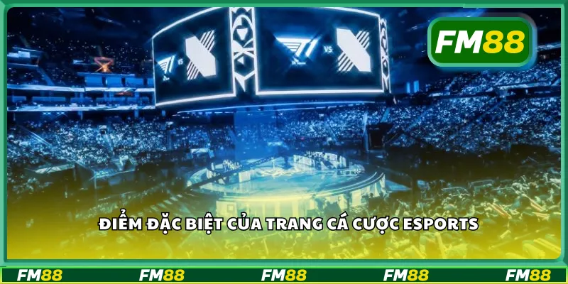 Điểm đặc biệt của trang cá cược eSports