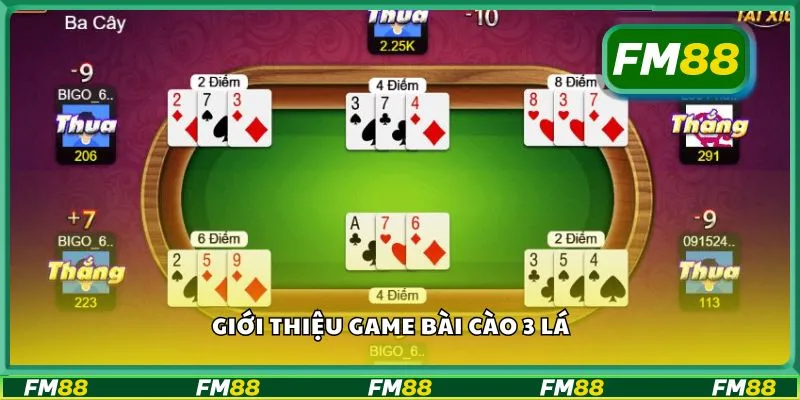 Giới thiệu game bài cào 3 lá