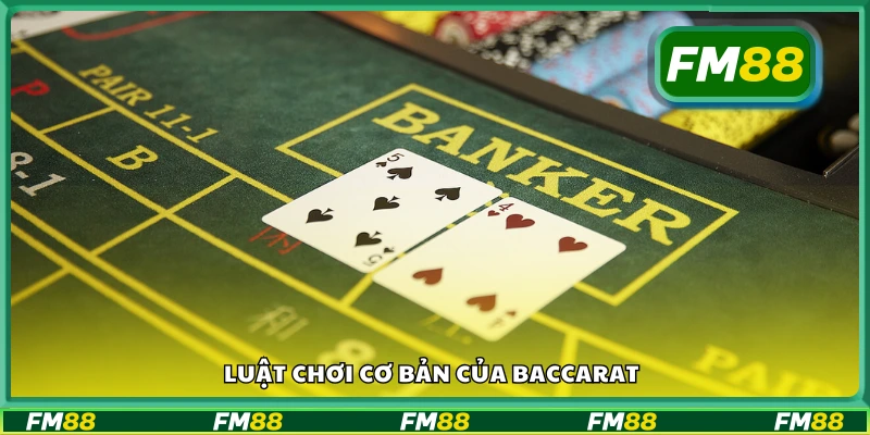 Luật chơi cơ bản của Baccarat